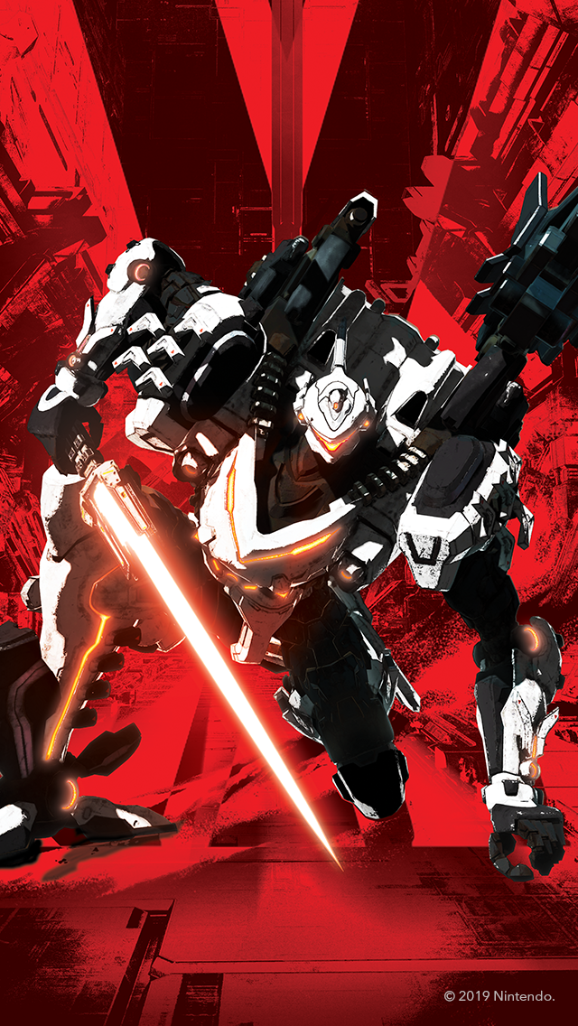 my.nintendo.com/Wallpaper - DAEMON X MACHINA - [1]/DAEMON_X_MACHINA_Wallpaper_1_[640x1136].png